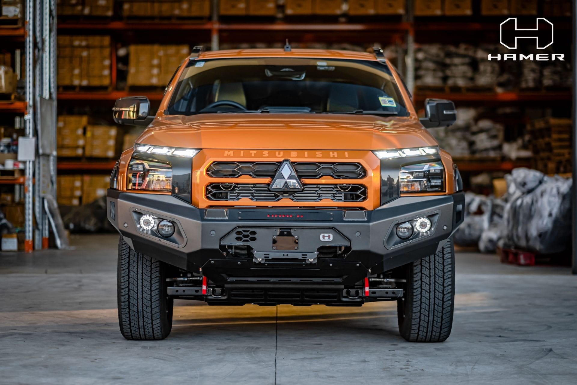 HAMER King series bull bar for Mitsubishi Triton MV ( 2024 – Present )