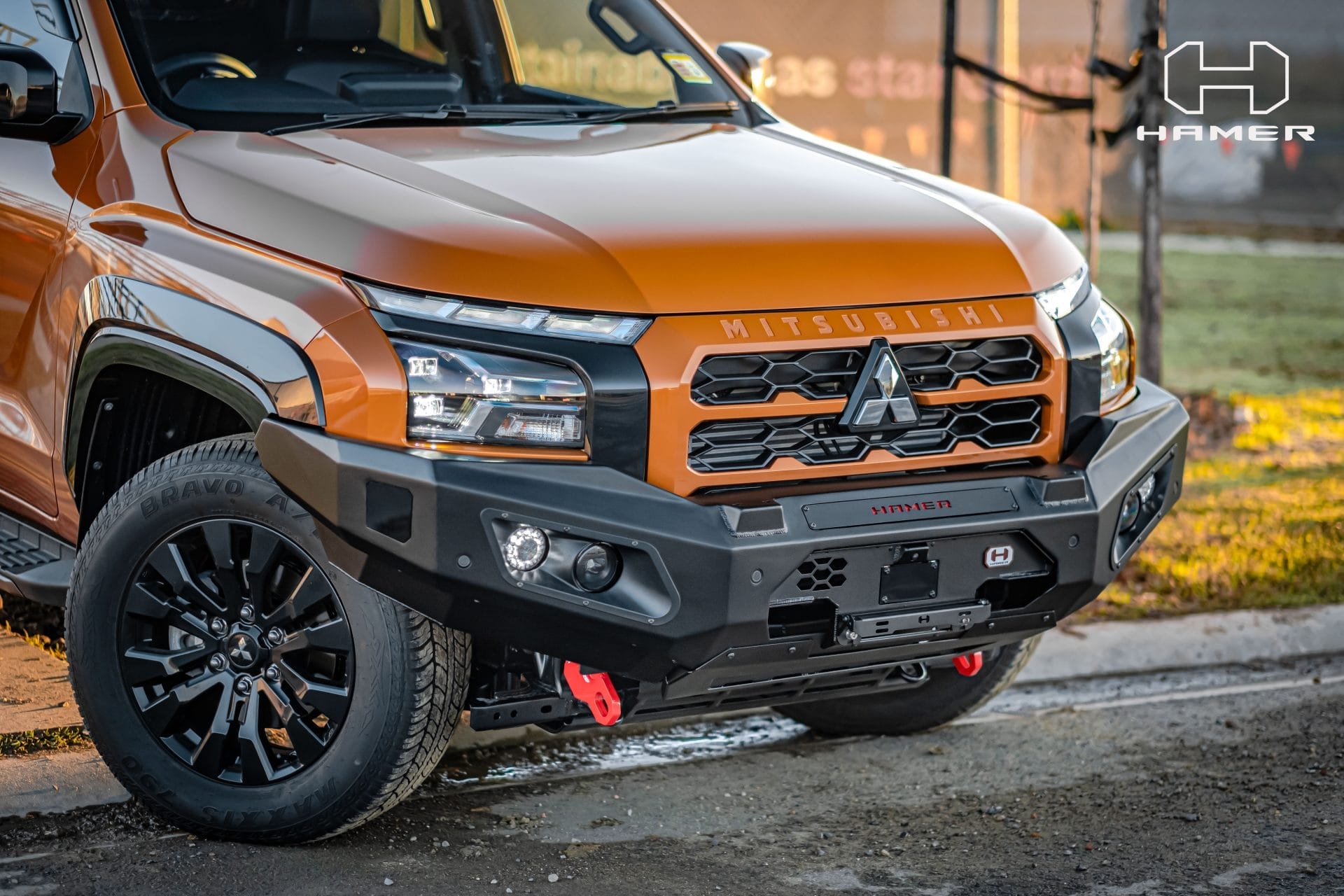 HAMER King series bull bar for Mitsubishi Triton MV ( 2024 – Present )