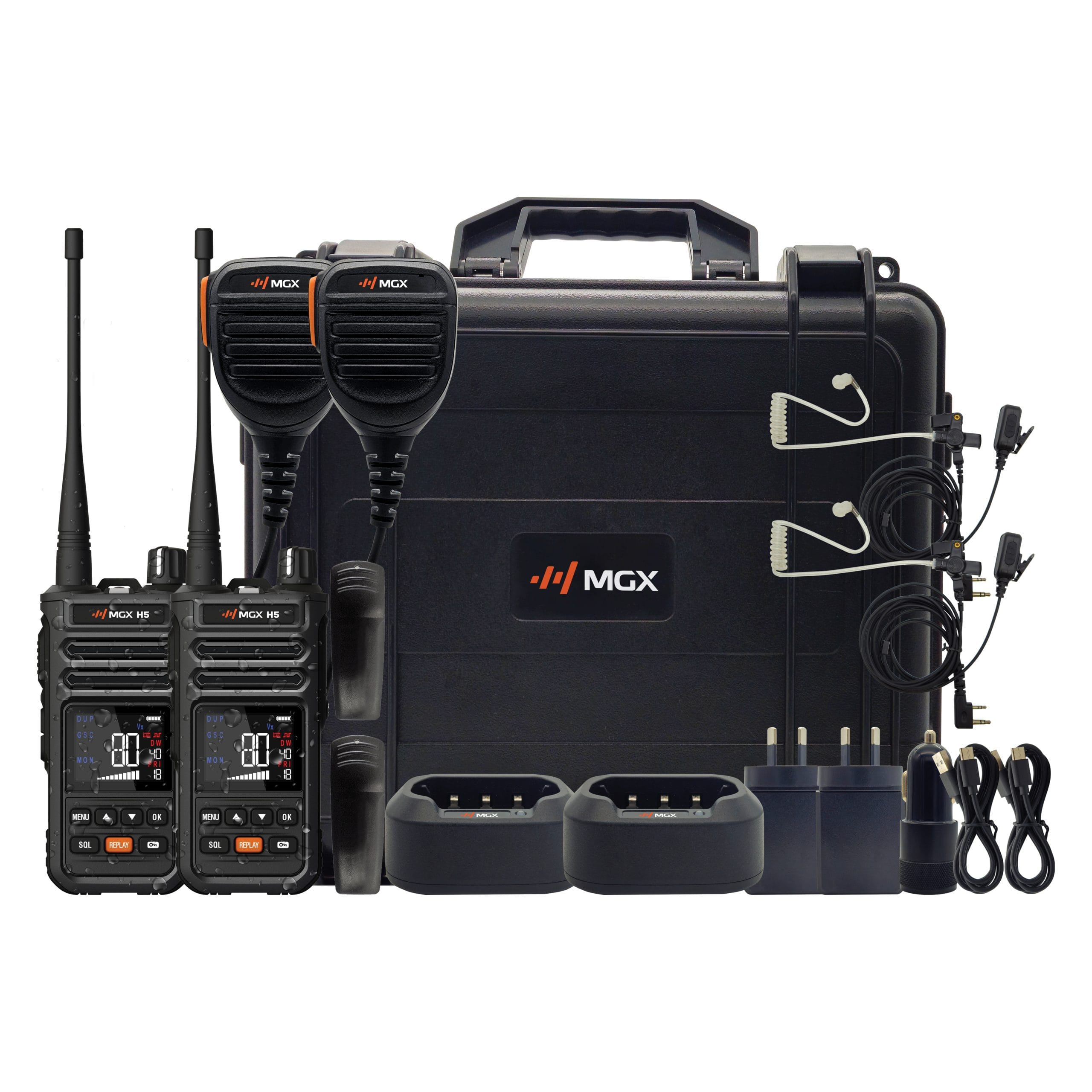 MGX H5-2TP - MGX TWIN 5W IP67 HANDHELD TRADIE PACK