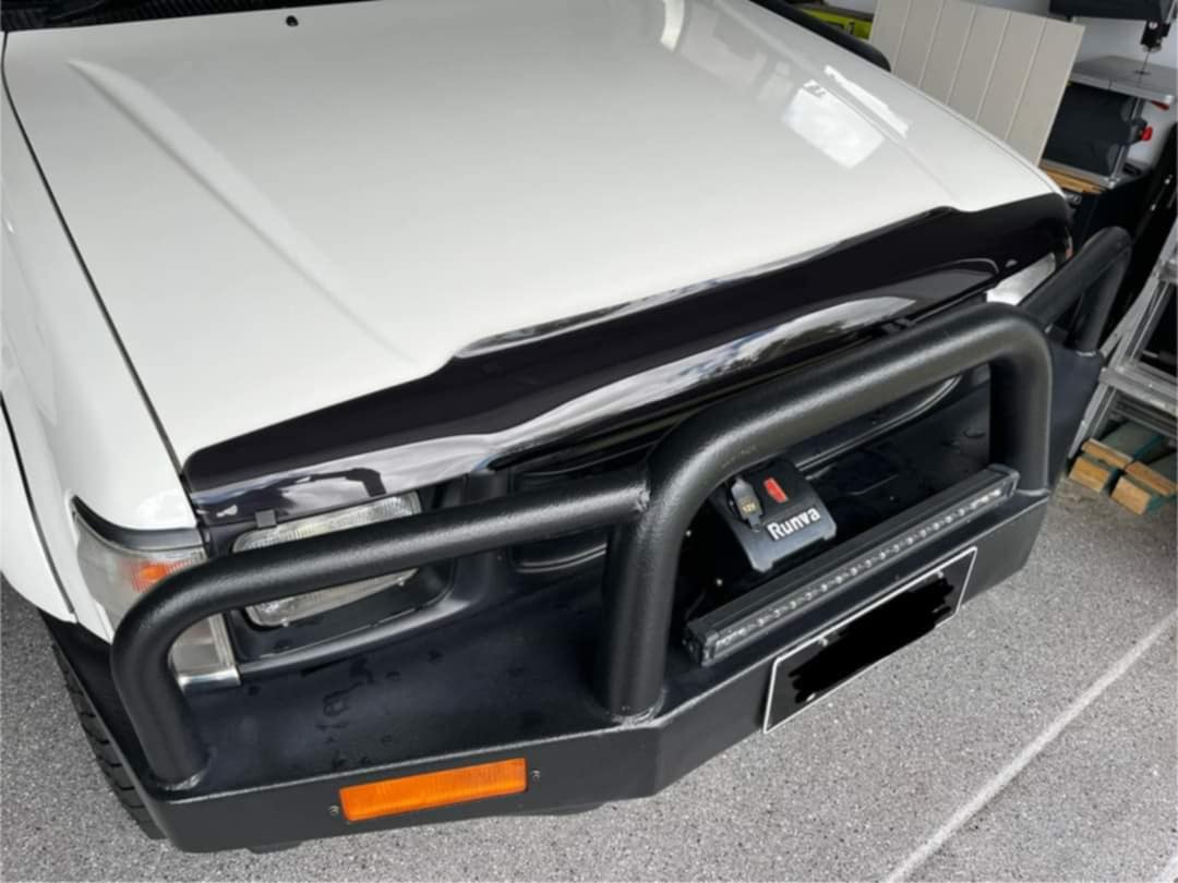 TINTED Bonnet Protector to suit Toyota Hilux 1997 - 2001 PRE FACE LIFT