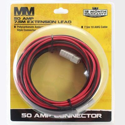 50AMP ANDERSON EXTENSION LEAD 7.5M