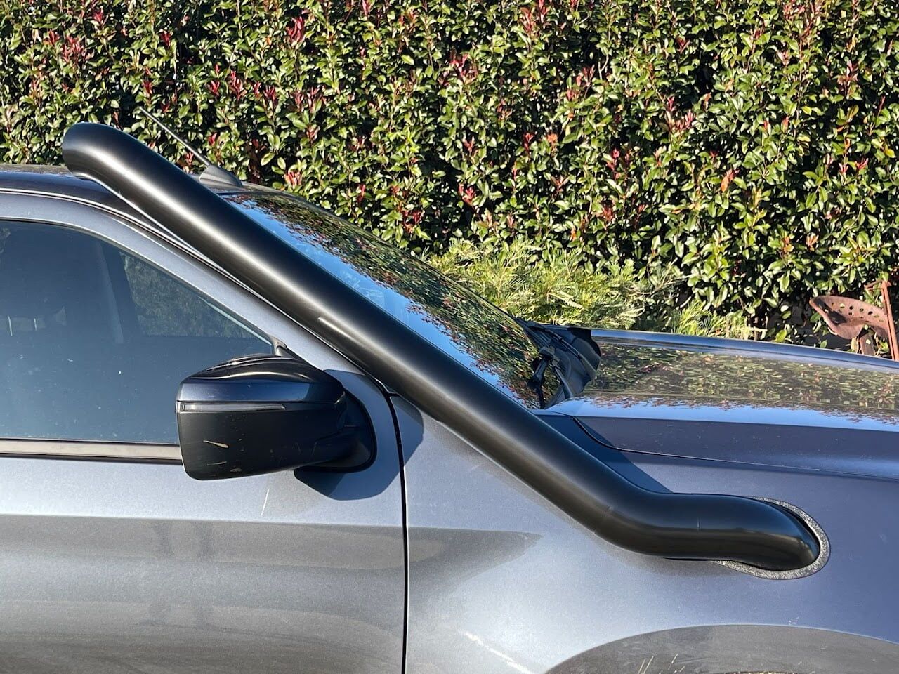 TAZZMAN Stainless Steel Snorkel Powder Coated Black STAINLESS to suit MAZDA BT50 9/20 +